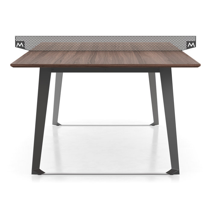 Modloft Amsterdam Ping Pong Table Junior in Walnut Wayfair